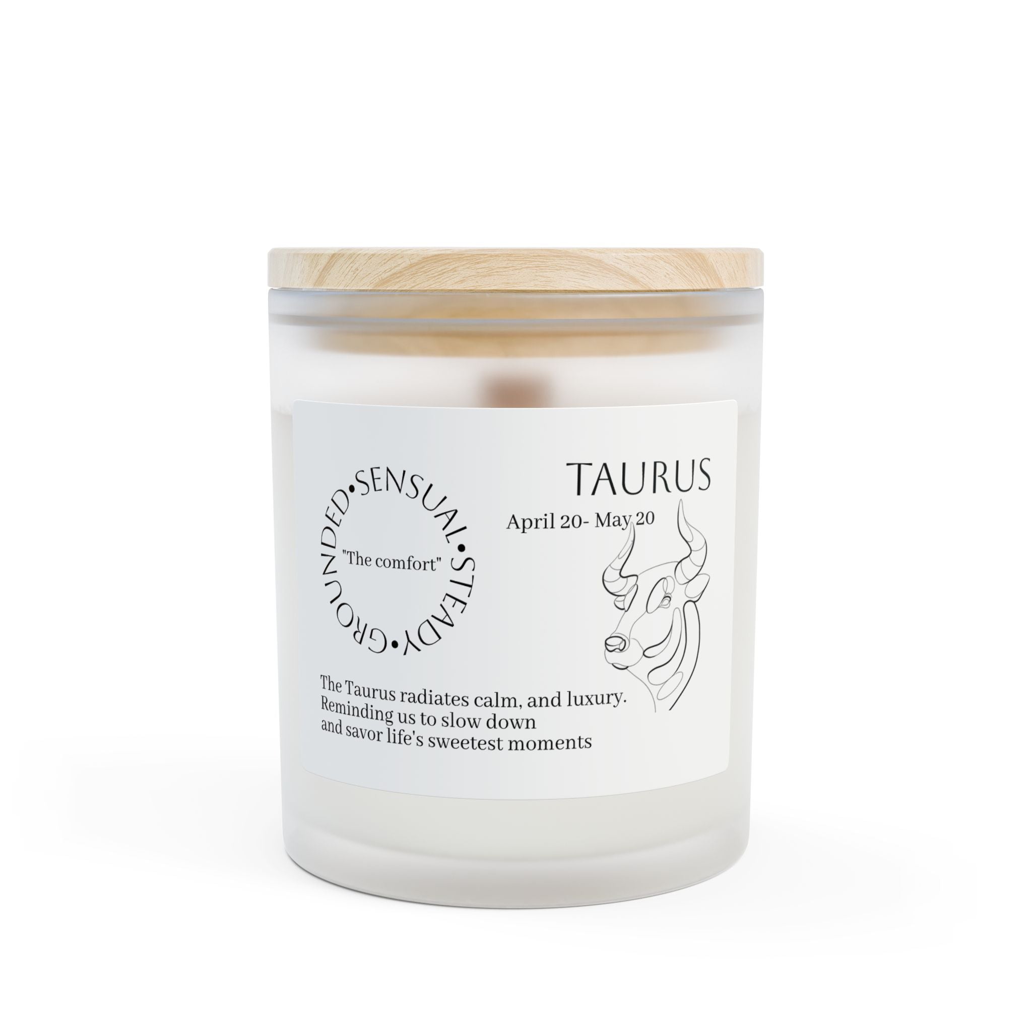 Taurus “The Comfort” Candle