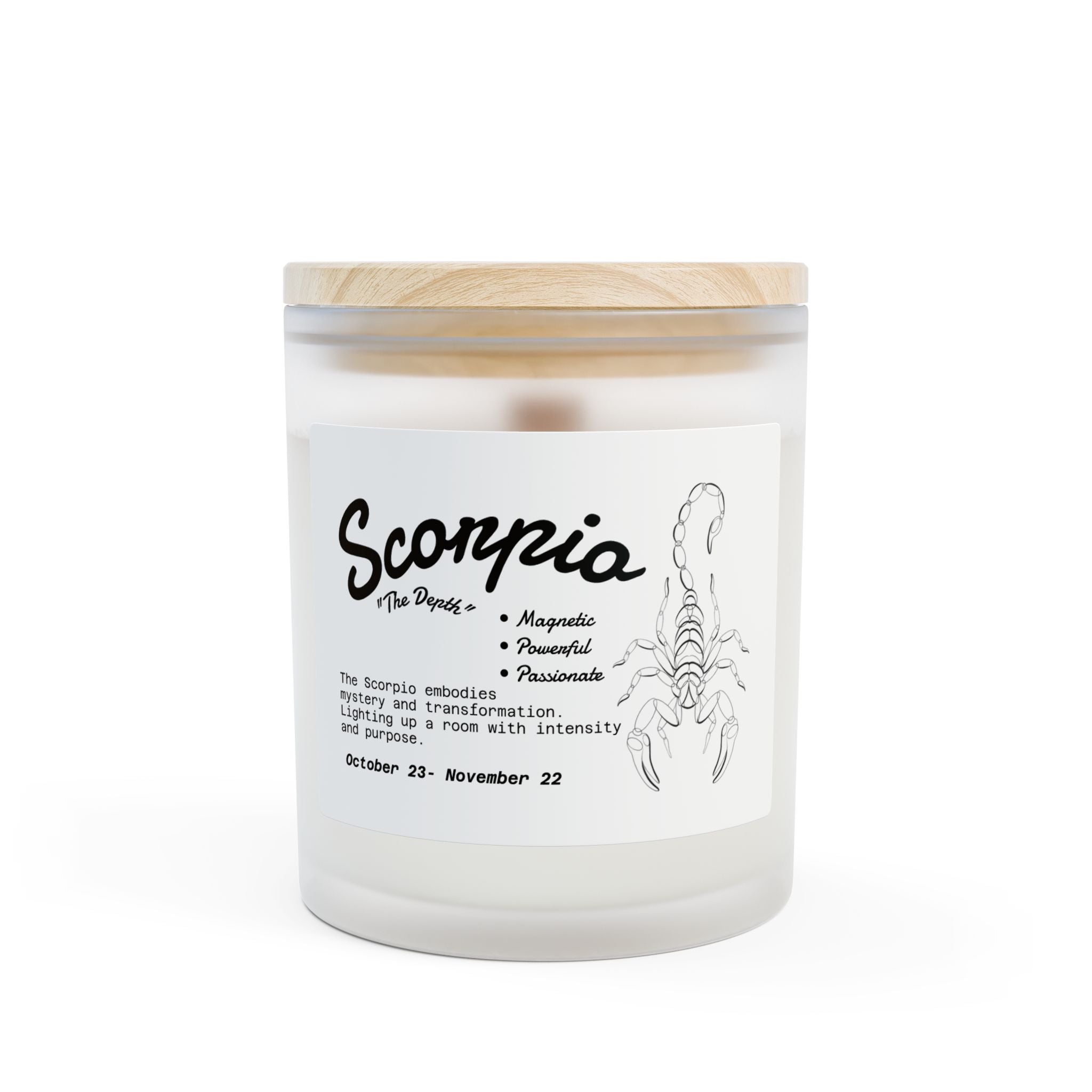 Scorpio “The Depth” Candle