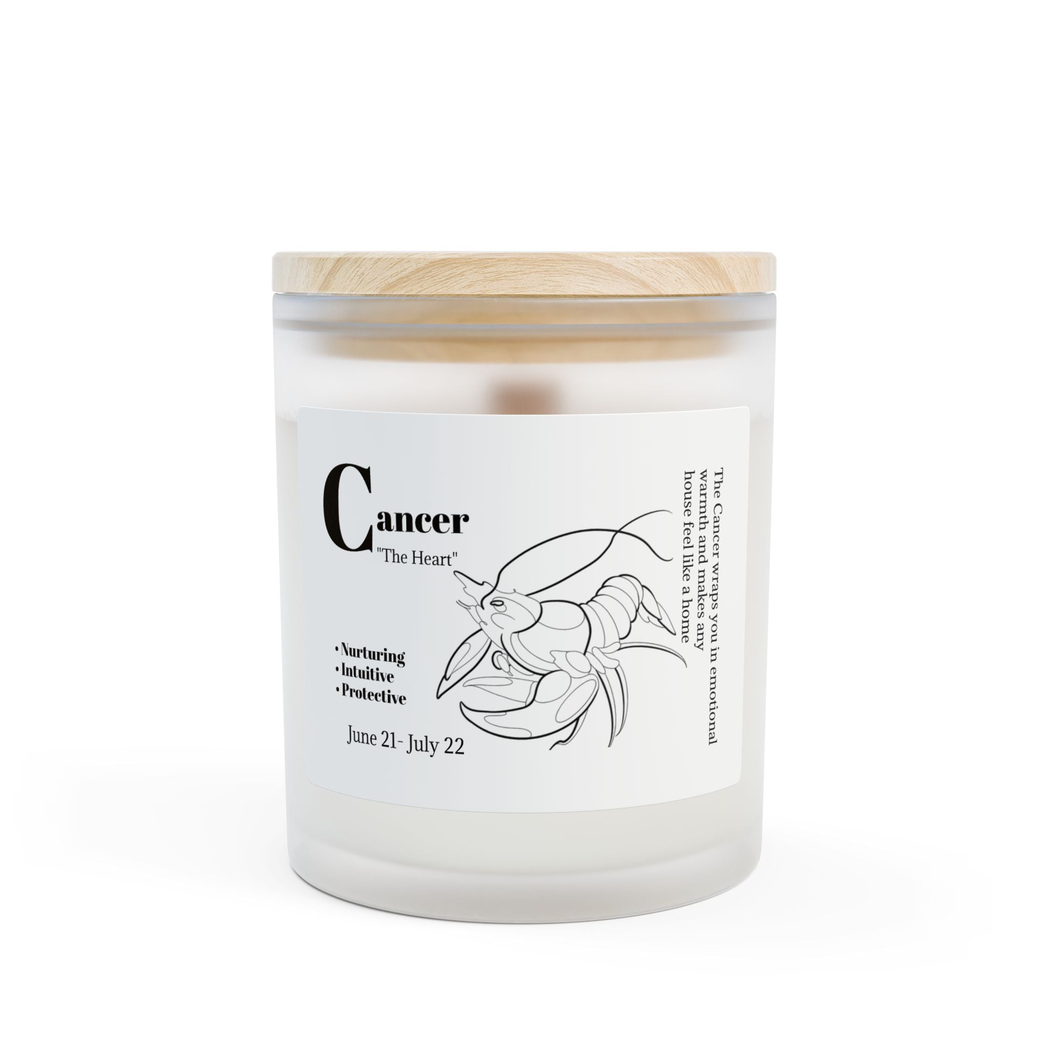 Cancer “The Heart” Candle