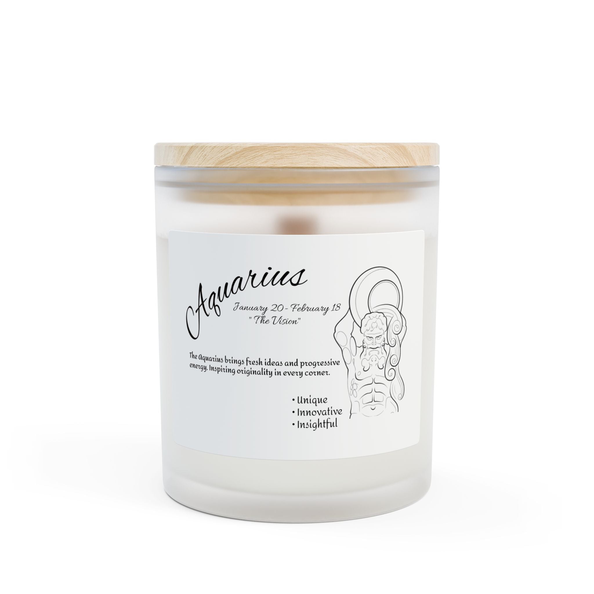 Aquarius “The Vision” Candle