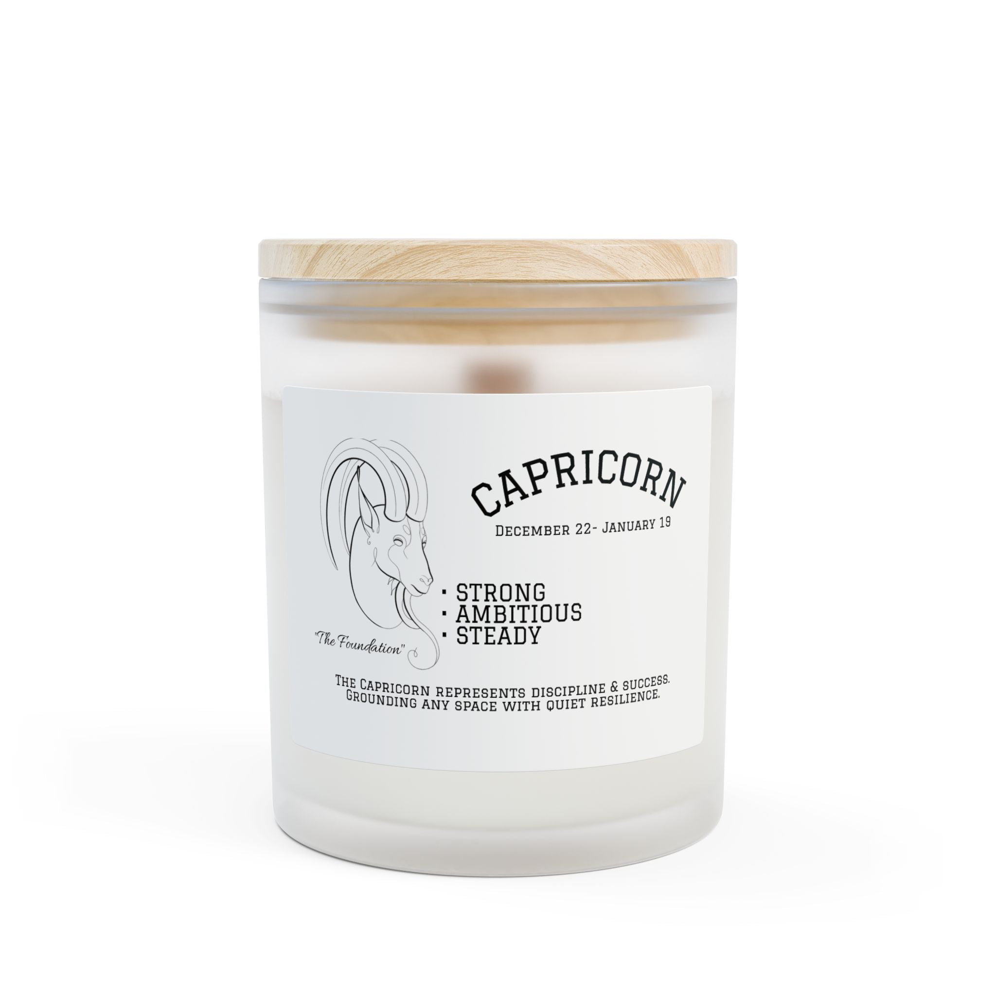 Capricorn “The Foundation” Candle