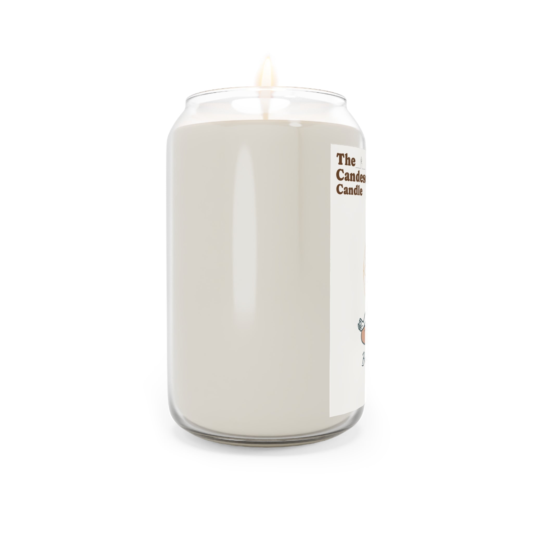Meditation Soy Candle — "Breathe & Be" 13.75oz Aromatherapy Candle